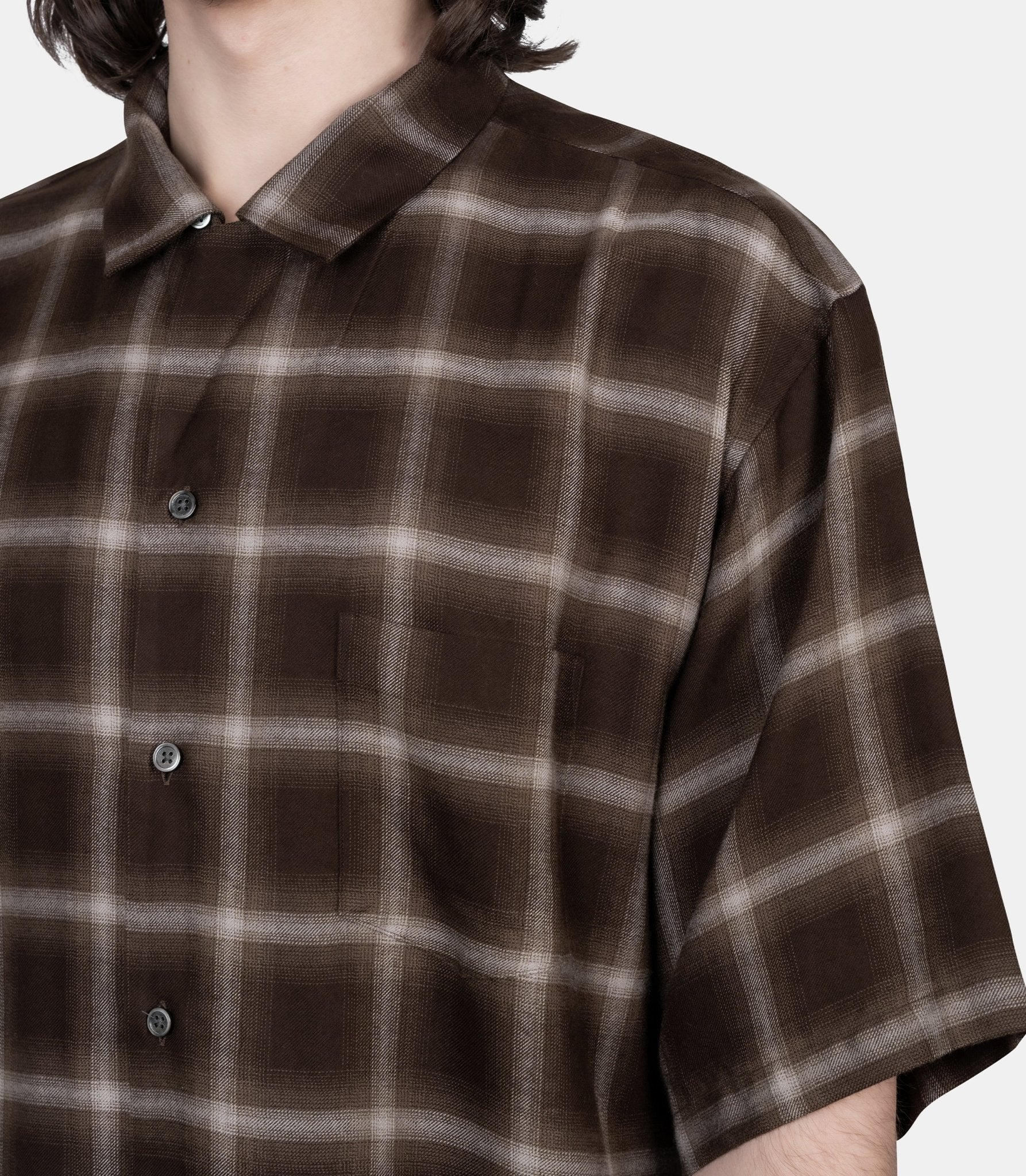 Chemise manches courtes oversized ly/vis - Image 4