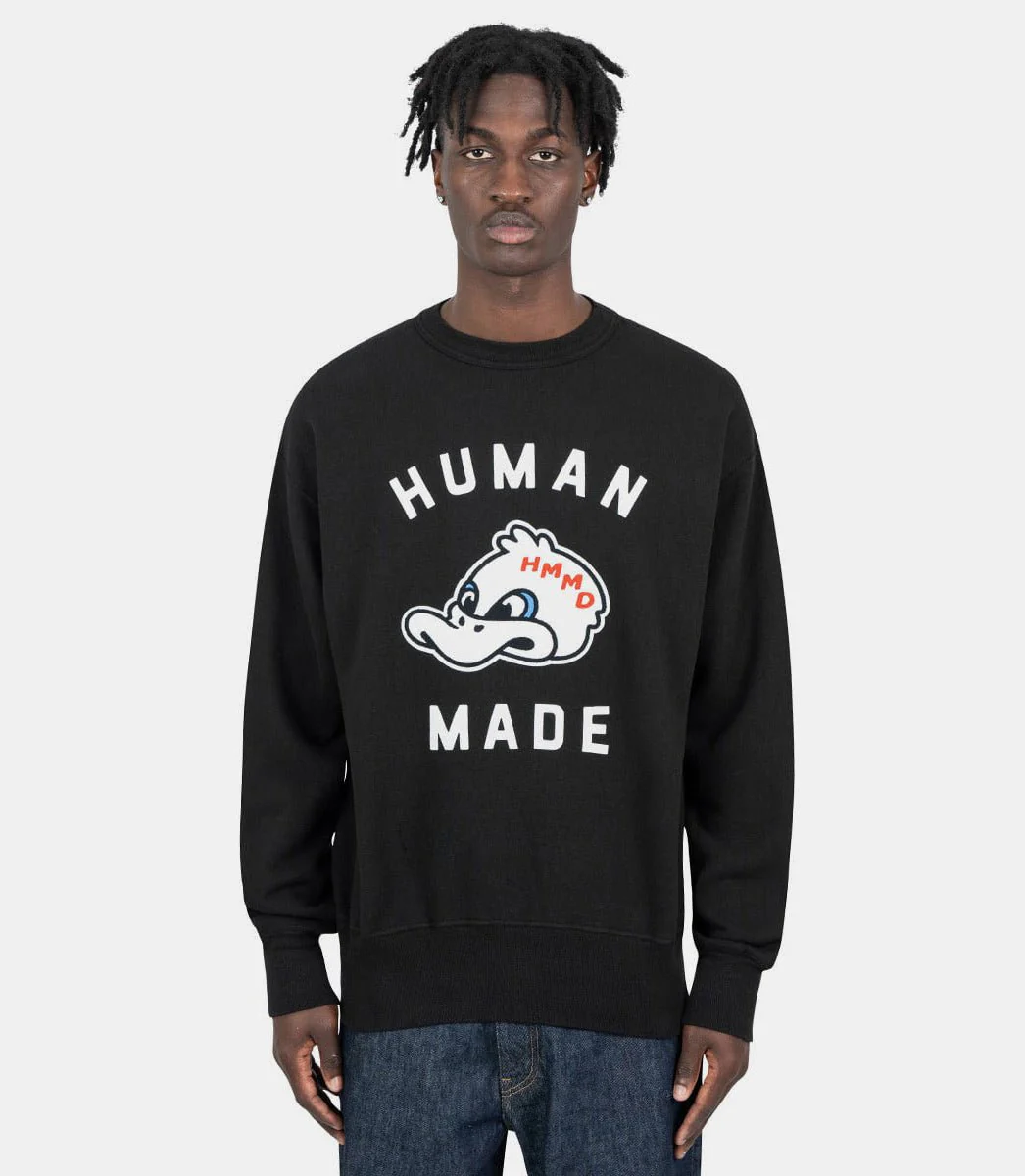 Sweatshirt tricoté noir