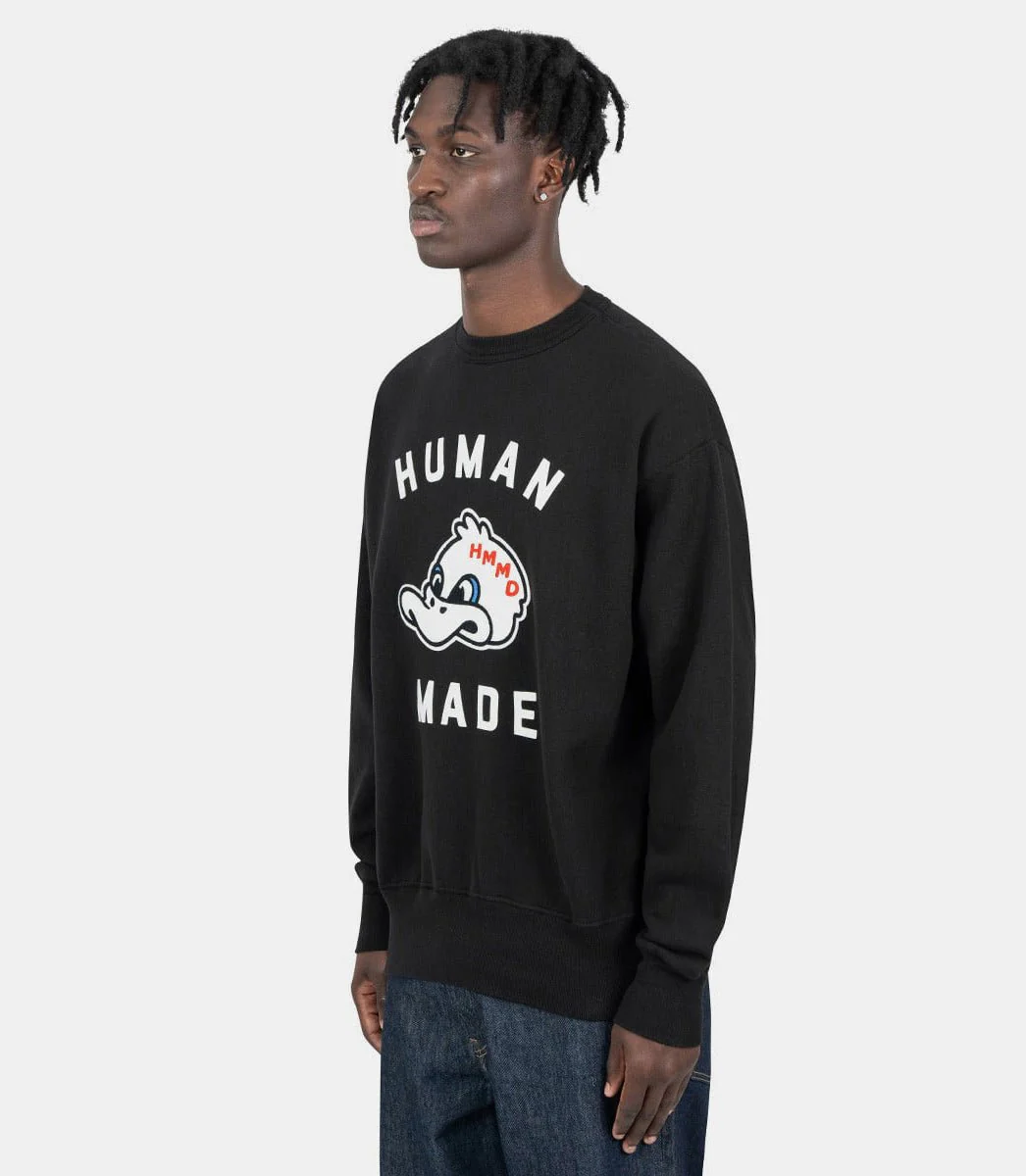 Sweatshirt tricoté noir - Image 2