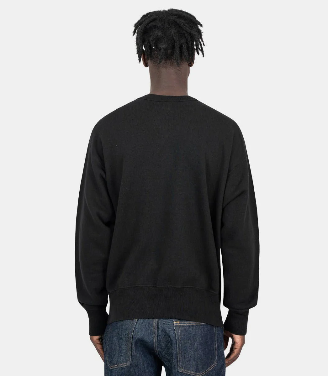Sweatshirt tricoté noir - Image 3