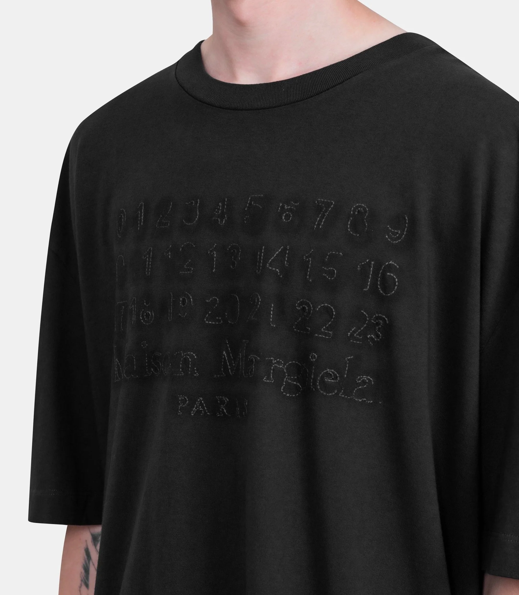 T-shirt à logo brodé - Image 4