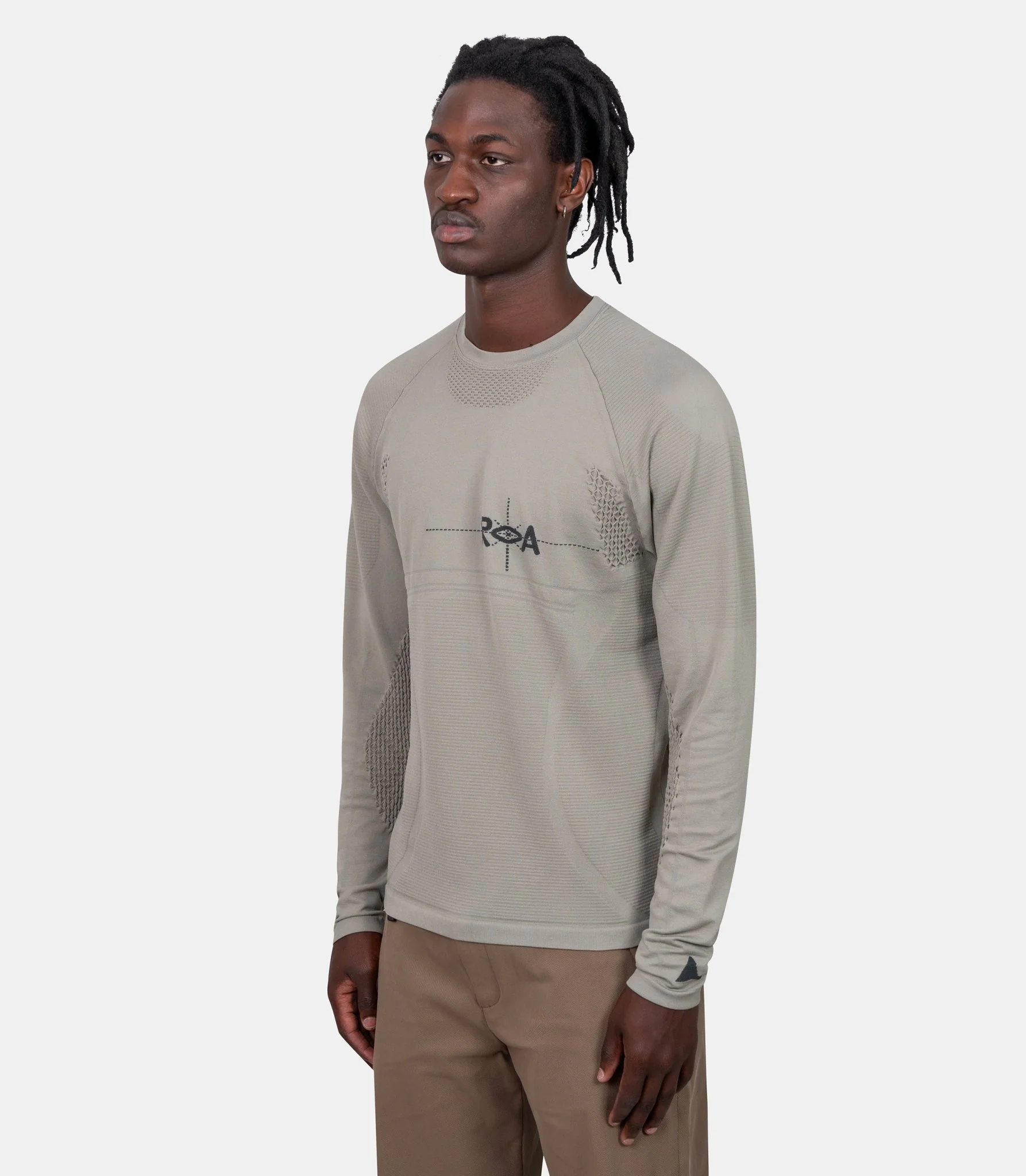 T-shirt aune à manches longues - Image 3