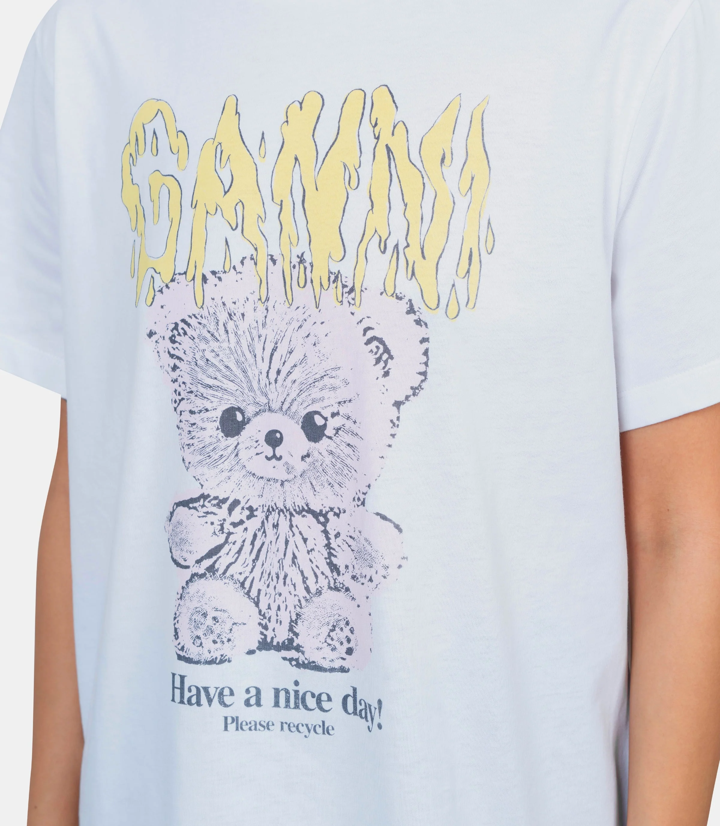 T-shirt décontracté basique teddy - Image 4