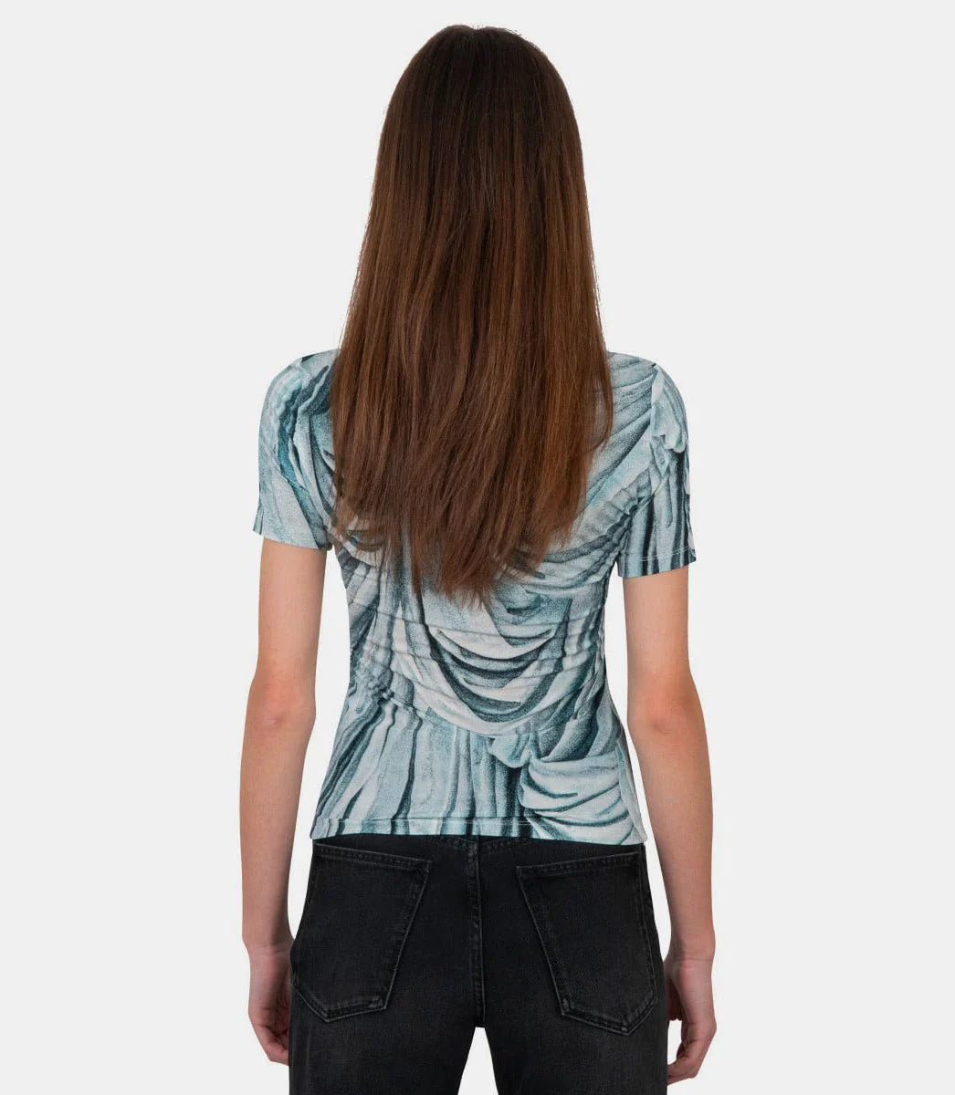 T-shirt drapé - Image 3