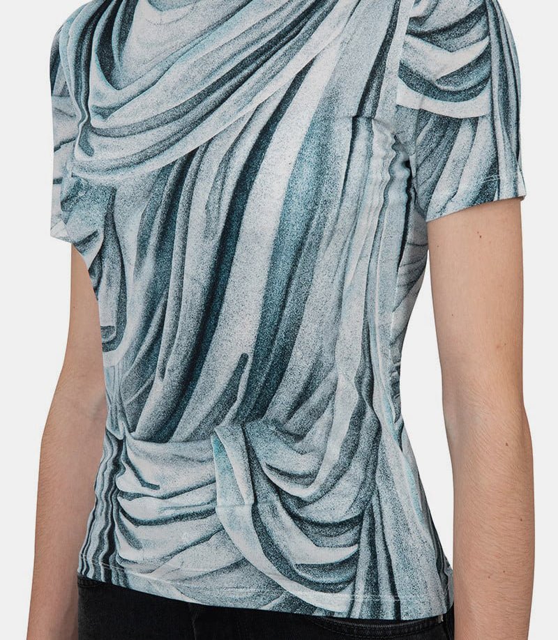 T-shirt drapé - Image 4