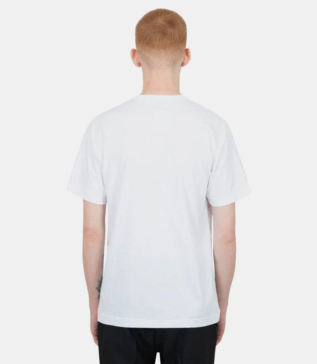 T-shirt emblème rouge tricoté - Image 3