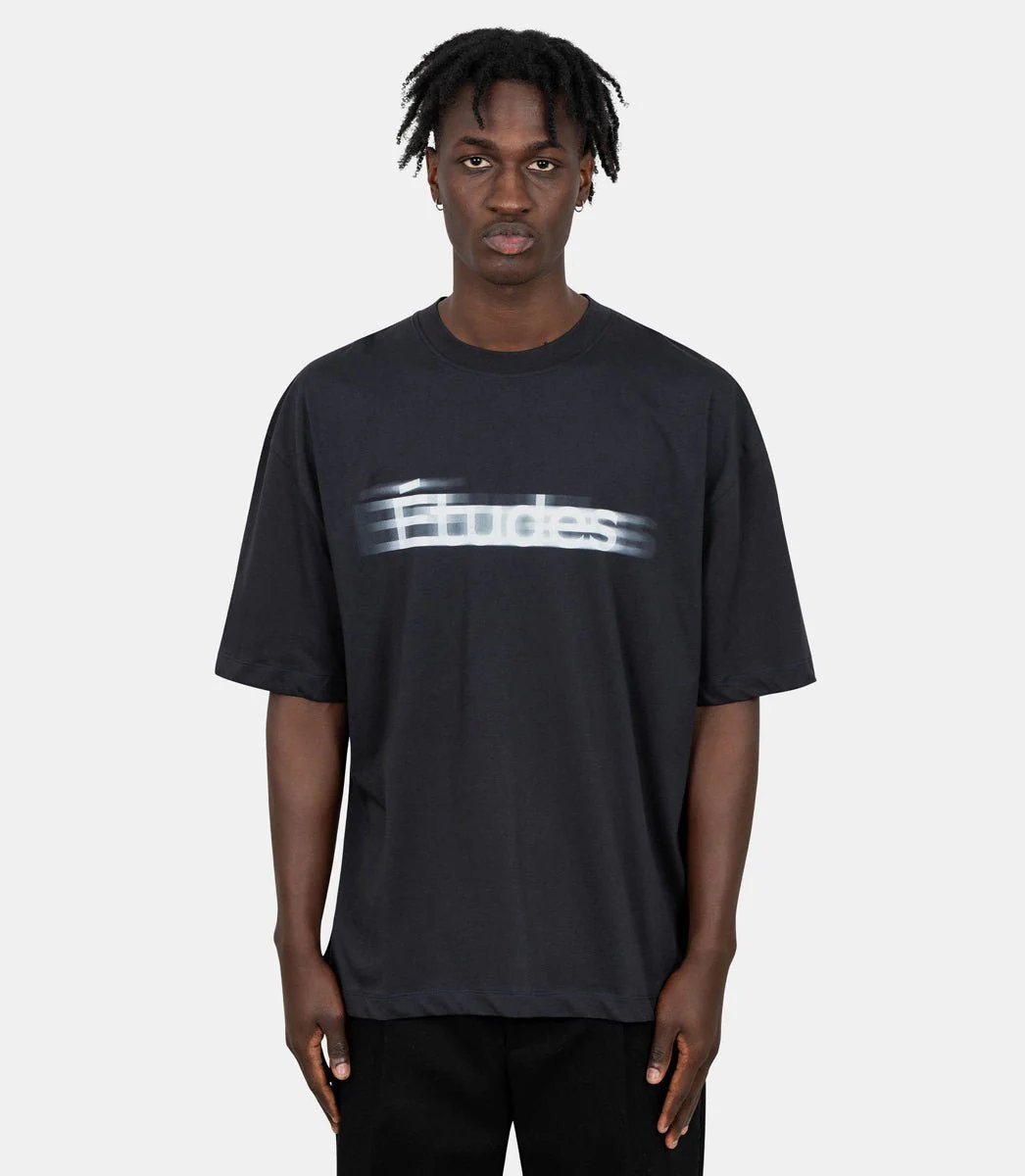 T-shirt études flouté