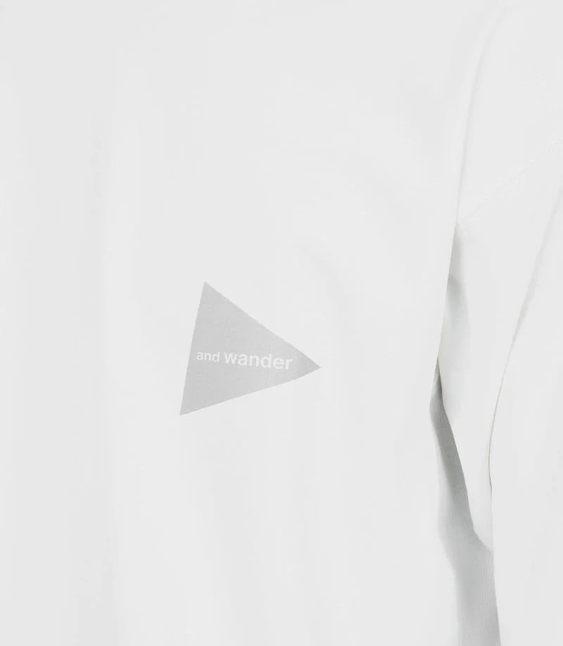 T-shirt logo manche longue blanc - Image 4
