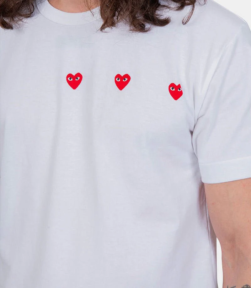 T-shirt triple cœur imprimé - Image 4