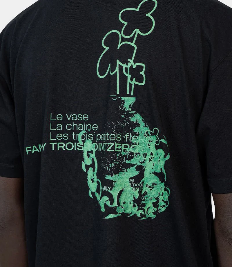 T-shirt trois fleurs - Image 5