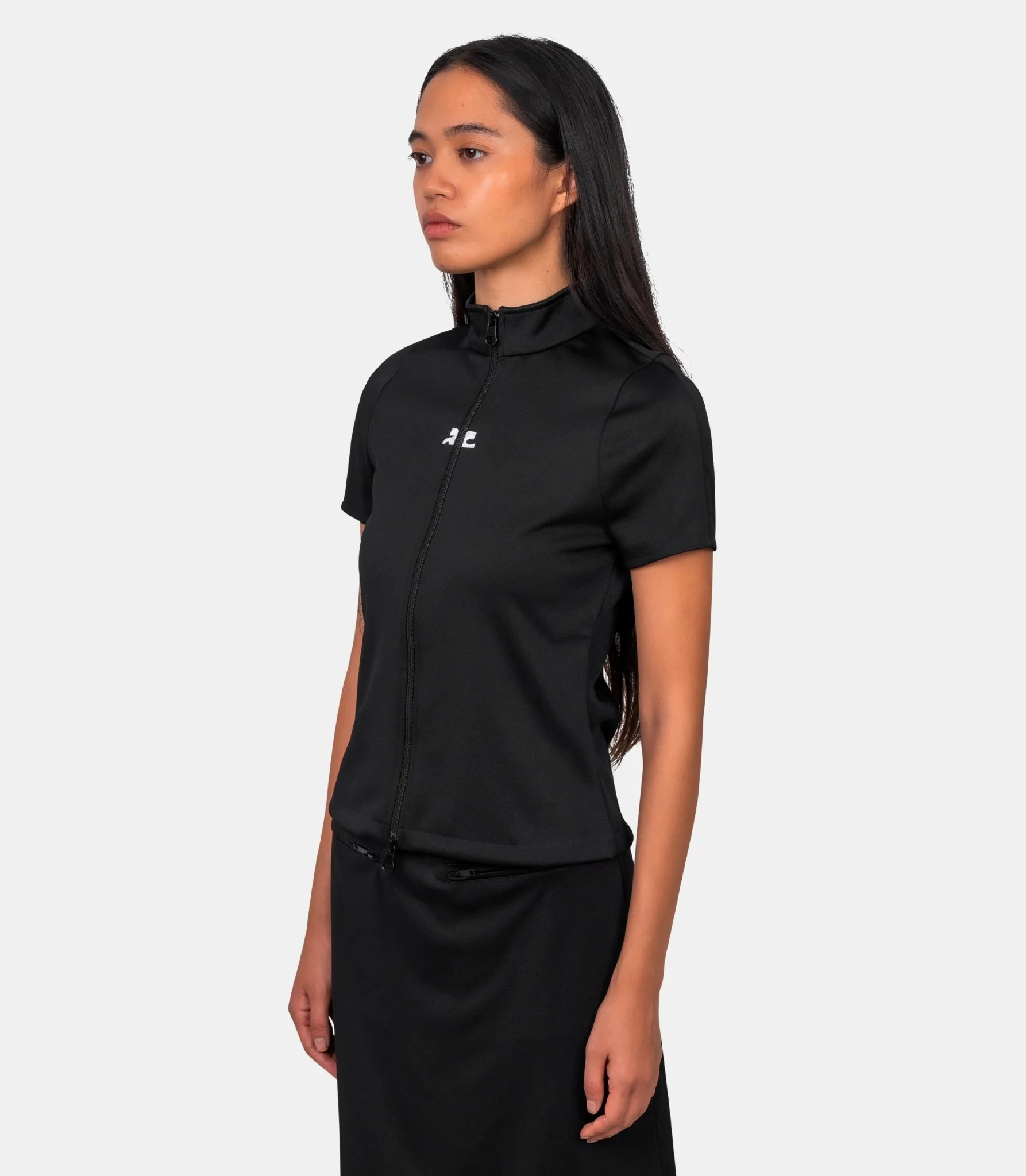 Top zippé interlock - Image 2