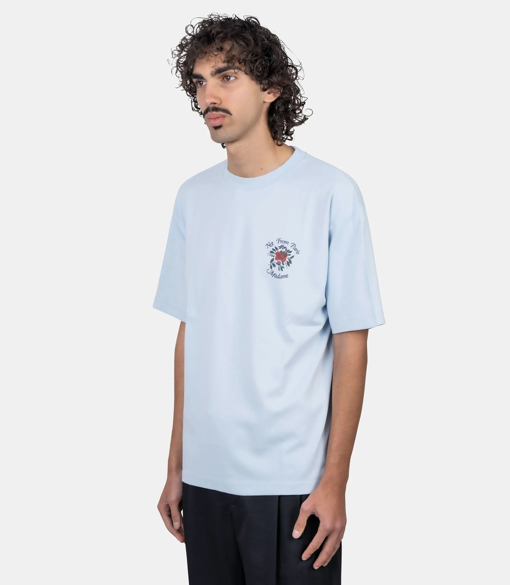 T-shirt slogan rose - Image 3