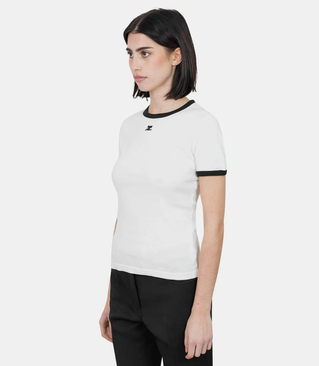 T-shirt signature contraste - Image 3