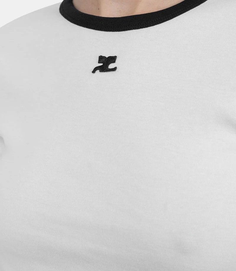 T-shirt signature contraste - Image 4