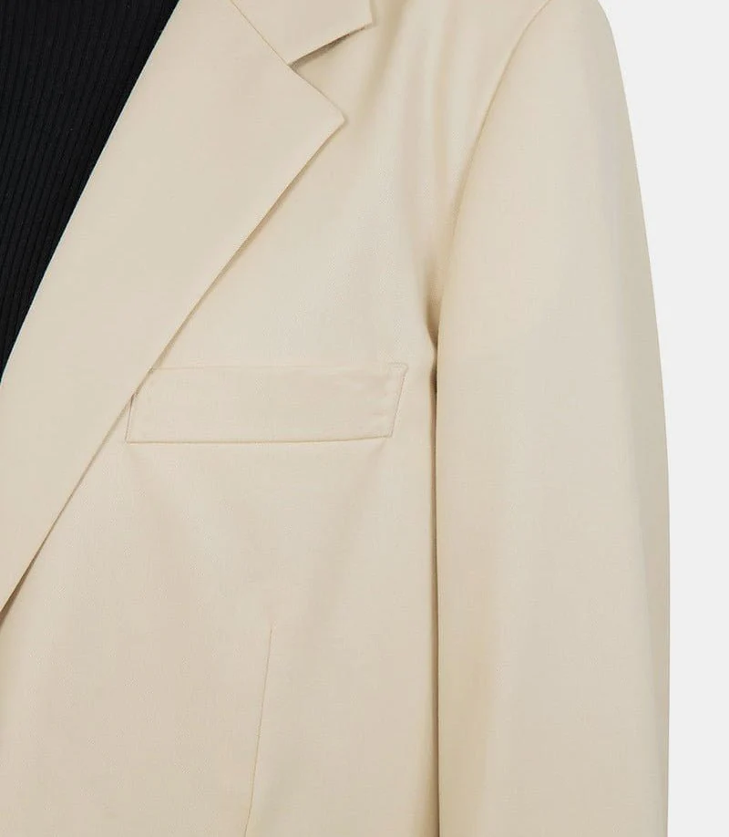 Veste en laine twill - Image 4