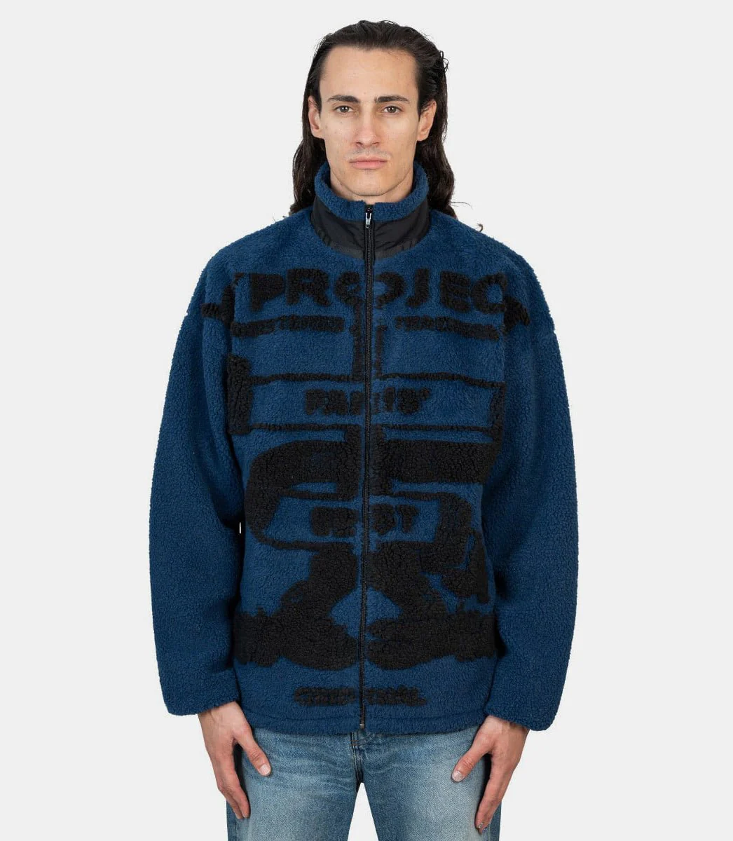 Veste polaire paris’ best jacquard