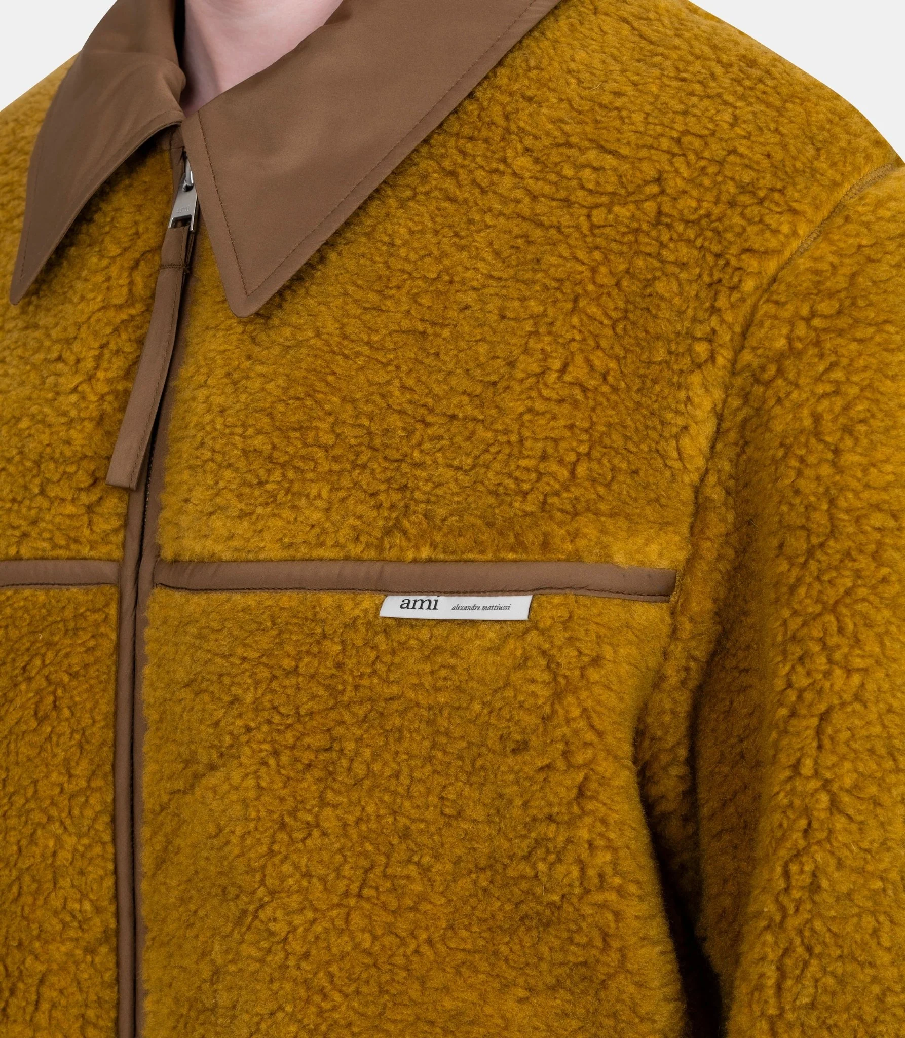 Veste zippée polaire en laine - Image 4