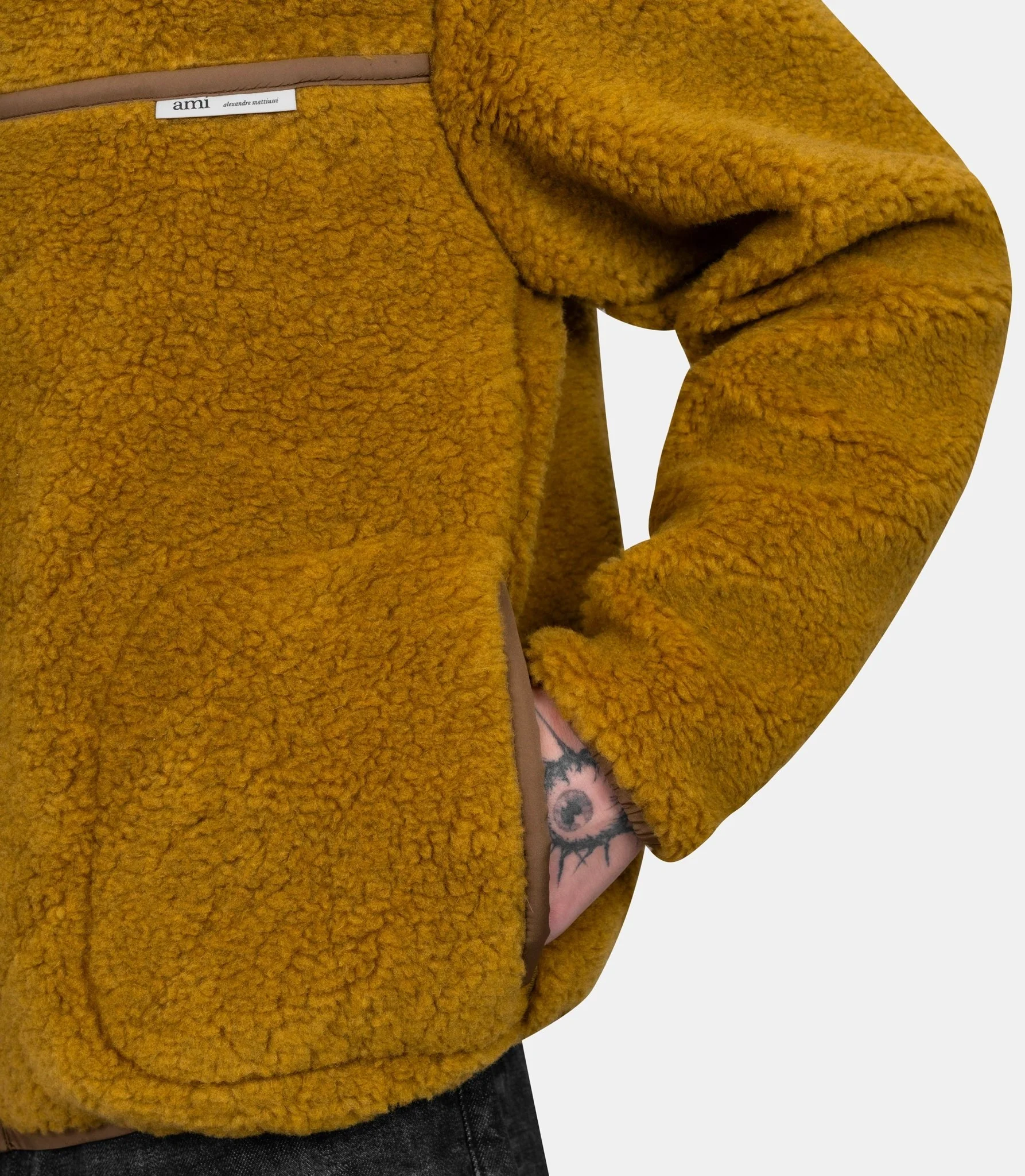 Veste zippée polaire en laine - Image 5